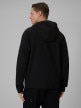 mini: Męska bluza dresowa z kapturem 4F 4FWSS26TSWSM2130 - czarna (16)