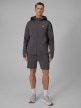 mini: Męska bluza dresowa z kapturem 4F 4FWSS26TSWSM2130 - szara (5)