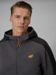 mini: Męska bluza dresowa z kapturem 4F 4FWSS26TSWSM2130 - szara (4)