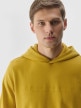 mini: Męska bluza nierozpinana z kapturem 4F 4FWSS24TSWSM0948 - żółta (9)