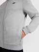 mini: Męska bluza rozpinana bez kaptura 4F 4FRMM00TSWSM2475 - szara (5)