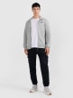 mini: Męska bluza rozpinana bez kaptura 4F 4FRMM00TSWSM2475 - szara (6)
