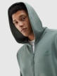 mini: Męska bluza rozpinana z kapturem 4F 4FWSS24TSWSM1011 - khaki (8)