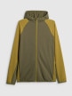 mini: Męska bluza trekkingowa z kapturem 4F 4FWSS26TFSWM640 - khaki (7)