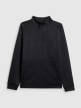mini: Męska bluza treningowa 4F 4FWSS26TFSWM628 - czarna (7)