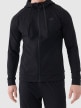 4F Męska bluza treningowa 4F 4FWSS26TFSWM631  czarna Czarny