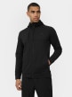 mini: Męska bluza treningowa rozpinana z kapturem 4F 4FMM00TFSWM179 - czarna (1)
