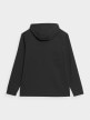 mini: Męska bluza treningowa rozpinana z kapturem 4F 4FMM00TFSWM179 - czarna (6)