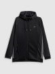mini: Męska bluza treningowa rozpinana z kapturem 4F 4FRSS26TFSWM0958 - czarna (7)