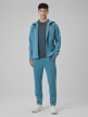 mini: Męska bluza treningowa rozpinana z kapturem 4F 4FRSS26TFSWM0958 - niebieska (5)
