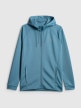 mini: Męska bluza treningowa rozpinana z kapturem 4F 4FRSS26TFSWM0958 - niebieska (7)