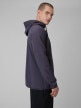 mini: Męska bluza treningowa z kapturem 4F 4FRSS26TFSWM0957 - szara (3)