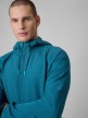 mini: Męska bluza treningowa z kapturem 4F 4FRSS26TFSWM0957 - turkusowa (4)
