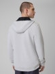 mini: Męska bluza treningowa z kapturem 4F 4FRSS26TFSWM1006 - biała (6)