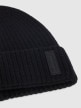 mini: Męska czapka beanie wełniana 4F 4FRAW25ACAPM0719 - czarna (2)