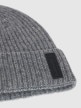 mini: Męska czapka beanie wełniana 4F 4FRAW25ACAPM0719 - szara (2)