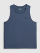mini: Męska koszulka bez rękawów 4F 4FRSS26TSLEM367 - denim (5)