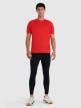 mini: Męska koszulka do biegania 4F 4FWAW25TFTSM1499 - czerwona (2)