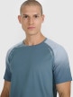 mini: Męska koszulka do biegania 4F 4FWAW25TFTSM1506 - szara (4)