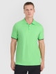 mini: Męska koszulka polo 4F 4FRSS25TPTSM633 - zielona (1)