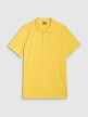 mini: Męska koszulka polo 4F 4FRSS25TPTSM635 - żółta (6)