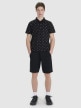 mini: Męska koszulka polo 4F 4FRSS25TPTSM657 - czarna (2)