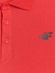 mini: Męska koszulka polo 4F 4FWMM00TPTSM367 - czerwona (8)