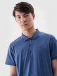 mini: Męska koszulka polo 4F 4FWMM00TPTSM367 - niebieska (9)