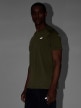 mini: Męska koszulka trekkingowa z wełną merino 4F 4FWSS26TFTSM1798 - khaki (4)