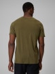 mini: Męska koszulka trekkingowa z wełną merino 4F 4FWSS26TFTSM1798 - khaki (5)