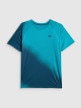 mini: Męska koszulka treningowa 4F 4FRSS26TFTSM2341 - turkusowa (11)