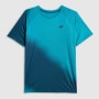 mini: Męska koszulka treningowa 4F 4FRSS26TFTSM2341 - turkusowa (10)