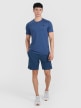 mini: Męska koszulka treningowa 4F 4FWAW25TFTSM1521 - niebieska (2)