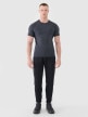 mini: Męska koszulka treningowa 4F 4FWMM00TFTSM1832 - szara (6)