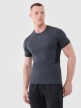 mini: Męska koszulka treningowa 4F 4FWMM00TFTSM1832 - szara (1)