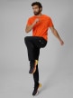 mini: Męska koszulka treningowa 4F 4FWSS26TFTSM1777 - pomarańczowa (2)