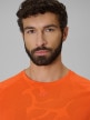 mini: Męska koszulka treningowa 4F 4FWSS26TFTSM1777 - pomarańczowa (4)