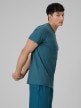 mini: Męska koszulka treningowa 4F 4FWSS26TFTSM1786 - turkusowa (3)