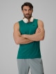 mini: Męska koszulka treningowa bez rękawów 4F 4FRSS26TFSLM1109 - zielona (1)