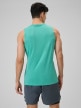 mini: Męska koszulka treningowa bez rękawów 4F 4FWSS26TFSLM0744 - miętowa (7)