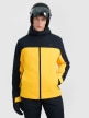  4F Męska kurtka narciarska 4F 4FWAW25TTJAM0787  żółta żółty