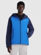  4F Męska kurtka przejściowa 4F 4FRAW25TTJAM0963  niebieska Niebieski