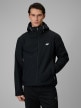  4F Męska kurtka przejściowa 4F 4FWSS26TTJAM1120  czarna Czarny