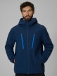  4F Męska kurtka przejściowa 4F 4FWSS26TTJAM1122  granatowa Granatowy