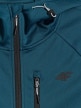 mini: Męska kurtka przejściowa softshell 4F 4FRSS26TSOFM625 - turkusowa (8)