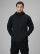 mini: Męska kurtka przejściowa softshell 4F 4FRSS26TSOFM664 - czarna (1)