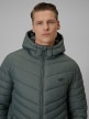 mini: Męska kurtka puchowa pikowana 4F 4FRSS26TDJAM0953 - zielona (4)