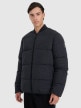 mini: Męska kurtka puchowa pikowana 4F 4FWAW25TDJAM0709 - czarna (1)