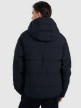 mini: Męska kurtka puchowa pikowana 4F 4FWAW25TDJAM0710 - czarna (8)