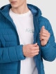 mini: Męska kurtka puchowa pikowana 4F 4FWAW25TDJAM598 - niebieska (5)